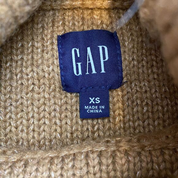 Gap & Drew Sweater Top Wool Embroidered Womens XS Brown Black Lot of 3 - Picture 8 of 16